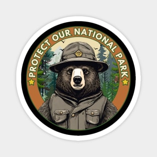 PROTECT OUR NATIONAL PARK Magnet