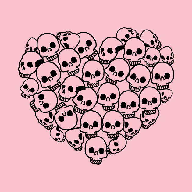 Skull Heart by theramashley