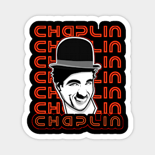 Aesthetically cute chaplin Magnet