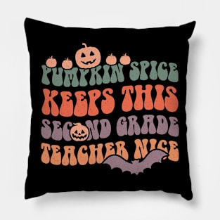 Pumpkin Teacher Pillow