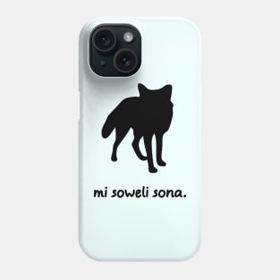 I'm A Fox (Toki Pona) Phone Case