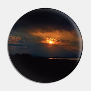 Sunset landscape Pin