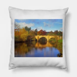 Queen Marys Bower Bridge, Chatsworth Pillow