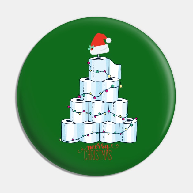 Toilet Paper Christmas Tree 2020 Pin by NiftyGiggles