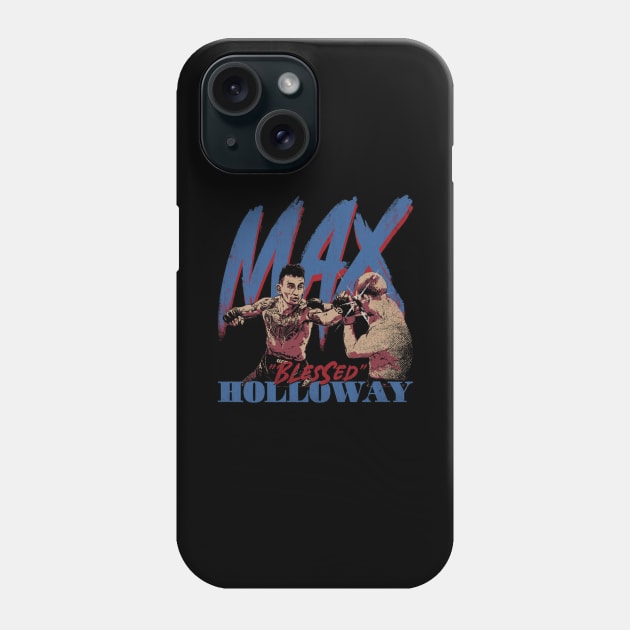 Max Holloway Strike Phone Case by artbygonzalez