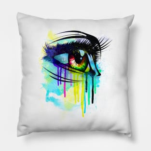 Tears of colors Pillow