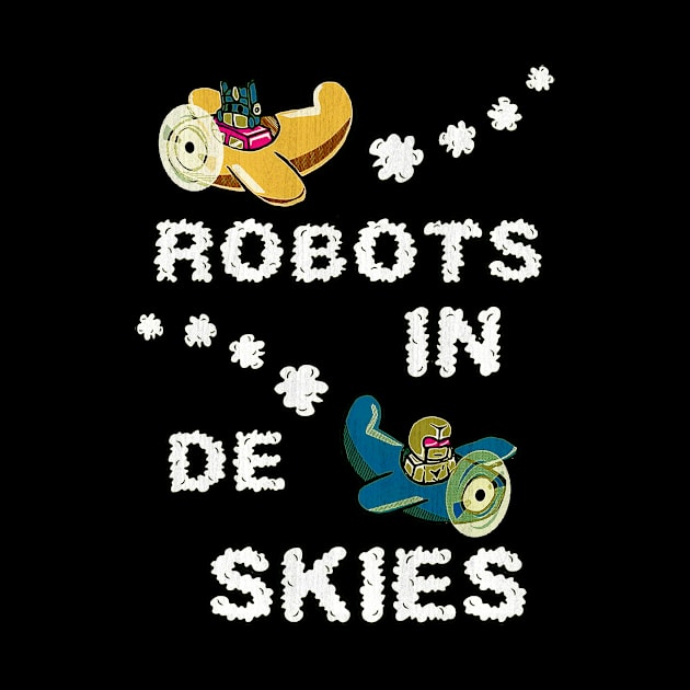 robots in de skies by hamaka