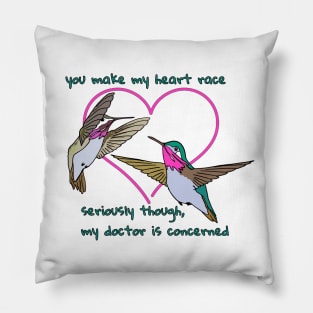 Hummingbird Heartrate Pillow