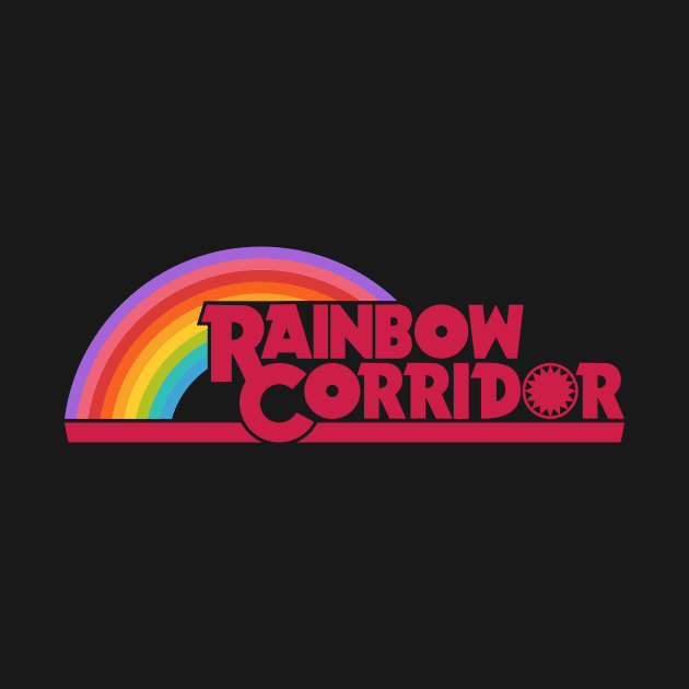 Rainbow Corridor by Retroland Threads