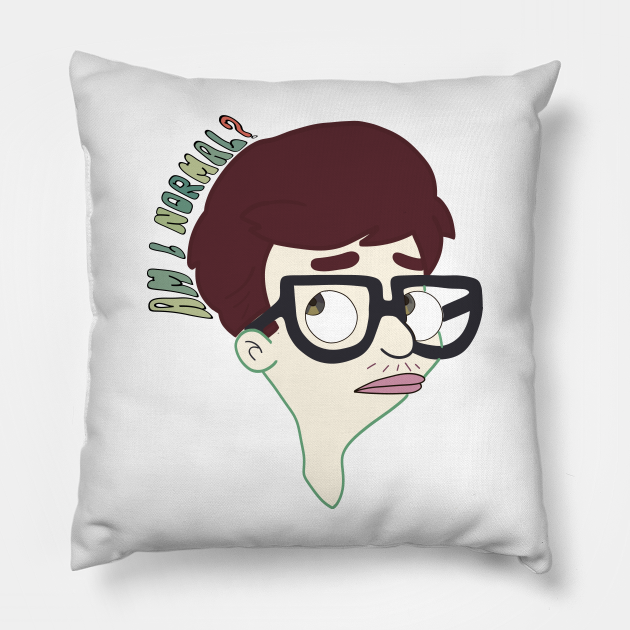 Big mouth The always question of Andrew Big Mouth Pillow TeePublic