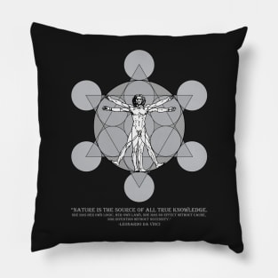 VITRUVIAN MAN 2 Pillow