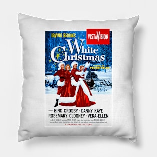 White Christmas Pillow