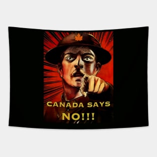 Canada Says No! Tapestry