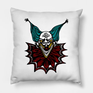 Creepy Clown Pillow