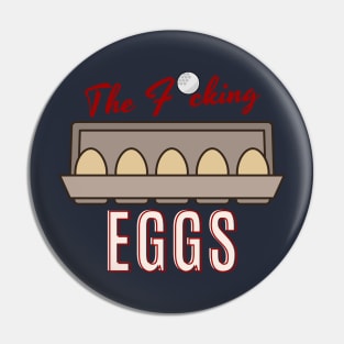 Funny Games Eggs Pin