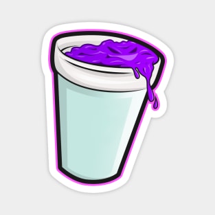 PURPLE EYES / CUP Magnet