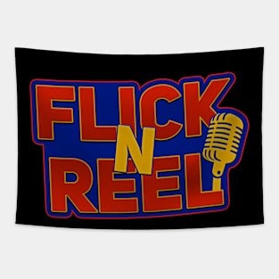 Flick-N-Reel logo Tapestry