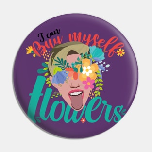 Flowers Miley Cyrus Pin