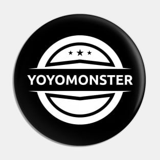 Yoyo Monster Logo Pin