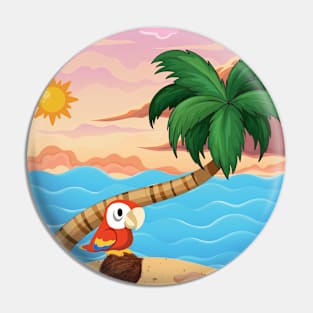 Island Harmony Pin