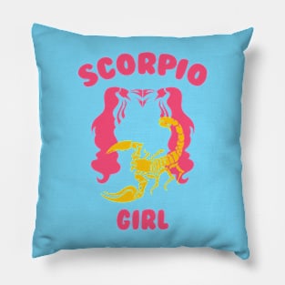 Scorpio Girl Pillow