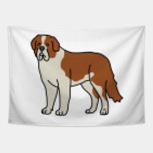 Saint Bernard 8bit Tapestry