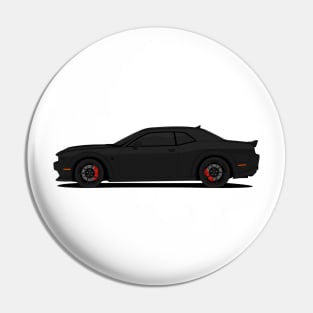 HELLCAT SIDE BLACK Pin