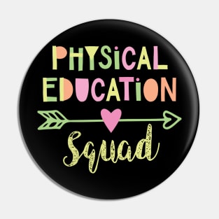 Physical Education Squad Pin