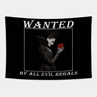 Wanted Evil Queen Tapestry