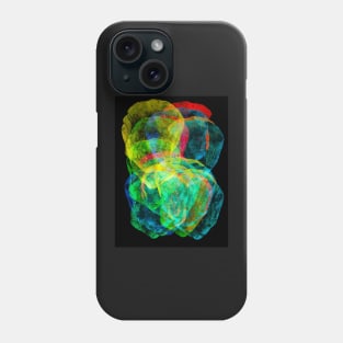 Abstract Meteor Shower Space Phone Case