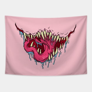 So Many Snacks Pink Venom Eddie Brock Mask Tapestry