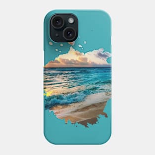 Splash Silhouette Ocean Phone Case