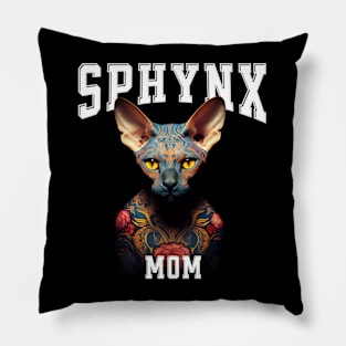 Sphinx Mom Cat Pillow