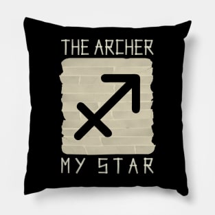Sagittarius The Archer Pillow