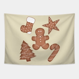 Cute Gingerbread cookies Tapestry