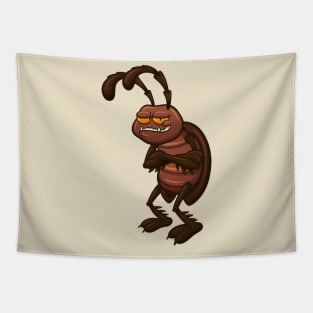 Cartoon Cockroach Tapestry