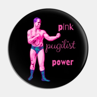 Pink Pugilist Power Pin