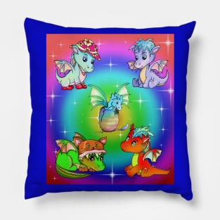 A New Baby Dragon Has Arrived Pillow