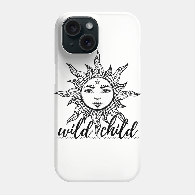 Wild Child Phone Case by thefunkysoul