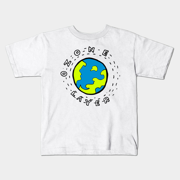 Earth S Ozone Layer Drawing Clipart Earth Kids T Shirt Teepublic