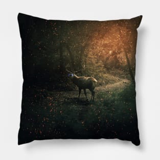 forest guardian Pillow