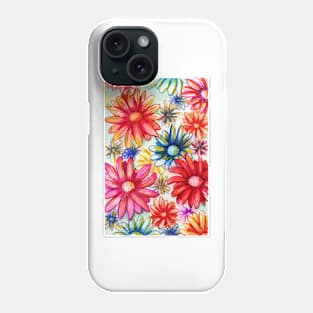 COLORFUL FLOWERS Phone Case