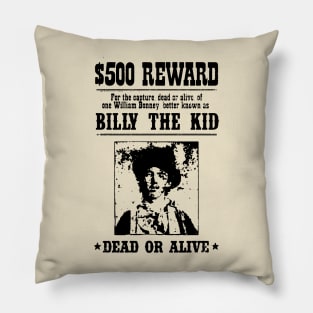 Billy The Kid Pillow