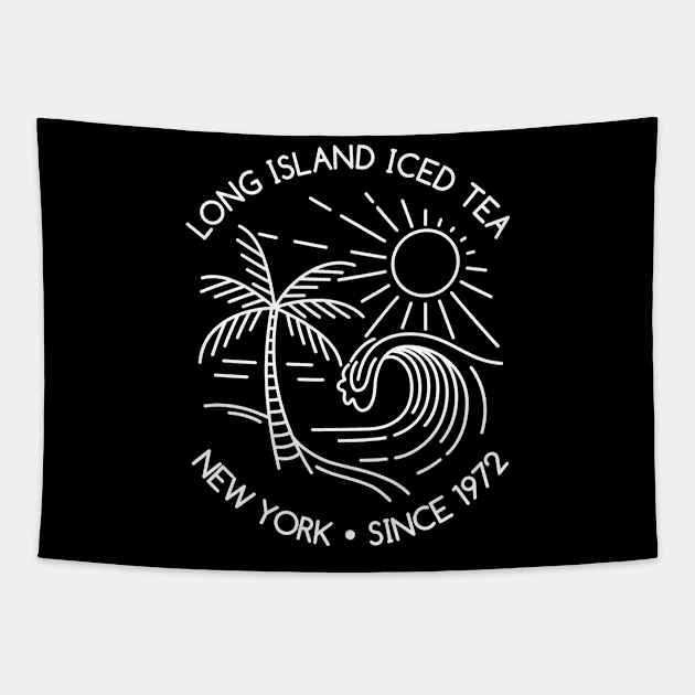 Long island iced tea - New York Tapestry by All About Nerds