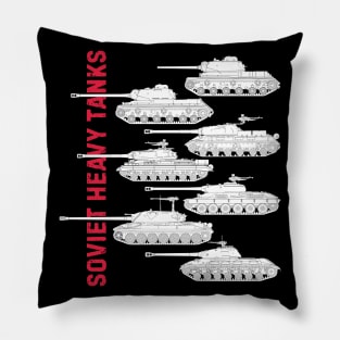 Soviet heavy tanks (Joseph Stalin Family of tanks) Pillow