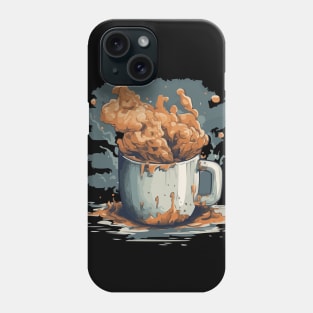 Great coffee waves Phone Case