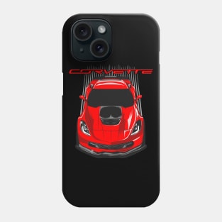 Corvette C7 Z06 - Red Phone Case