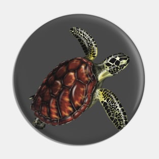 Green Sea Turtle Pin