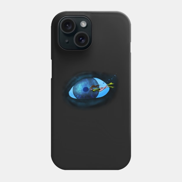 Eye of the Abyss Phone Case by markarts