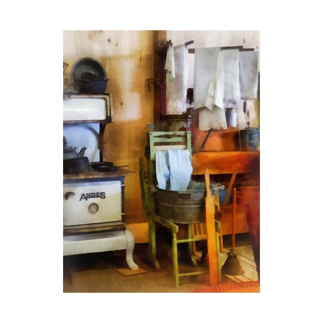 Housekeepers - Laundry Drying in Kitchen by SusanSavad